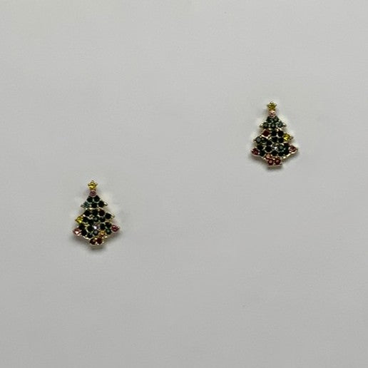 Christmas Tree Stud Earrings