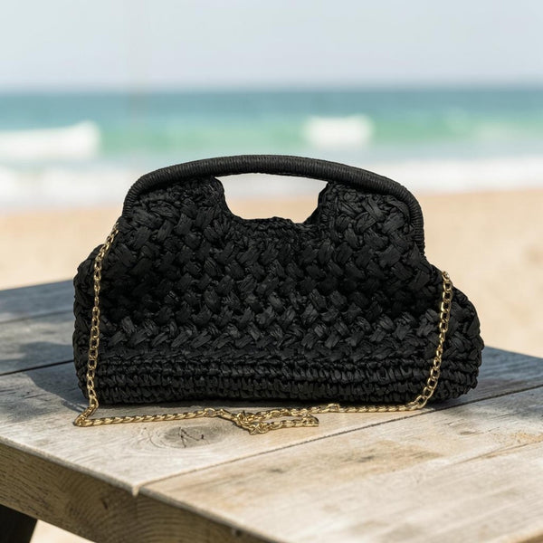 Straw Crossbody Bag (AC-118)