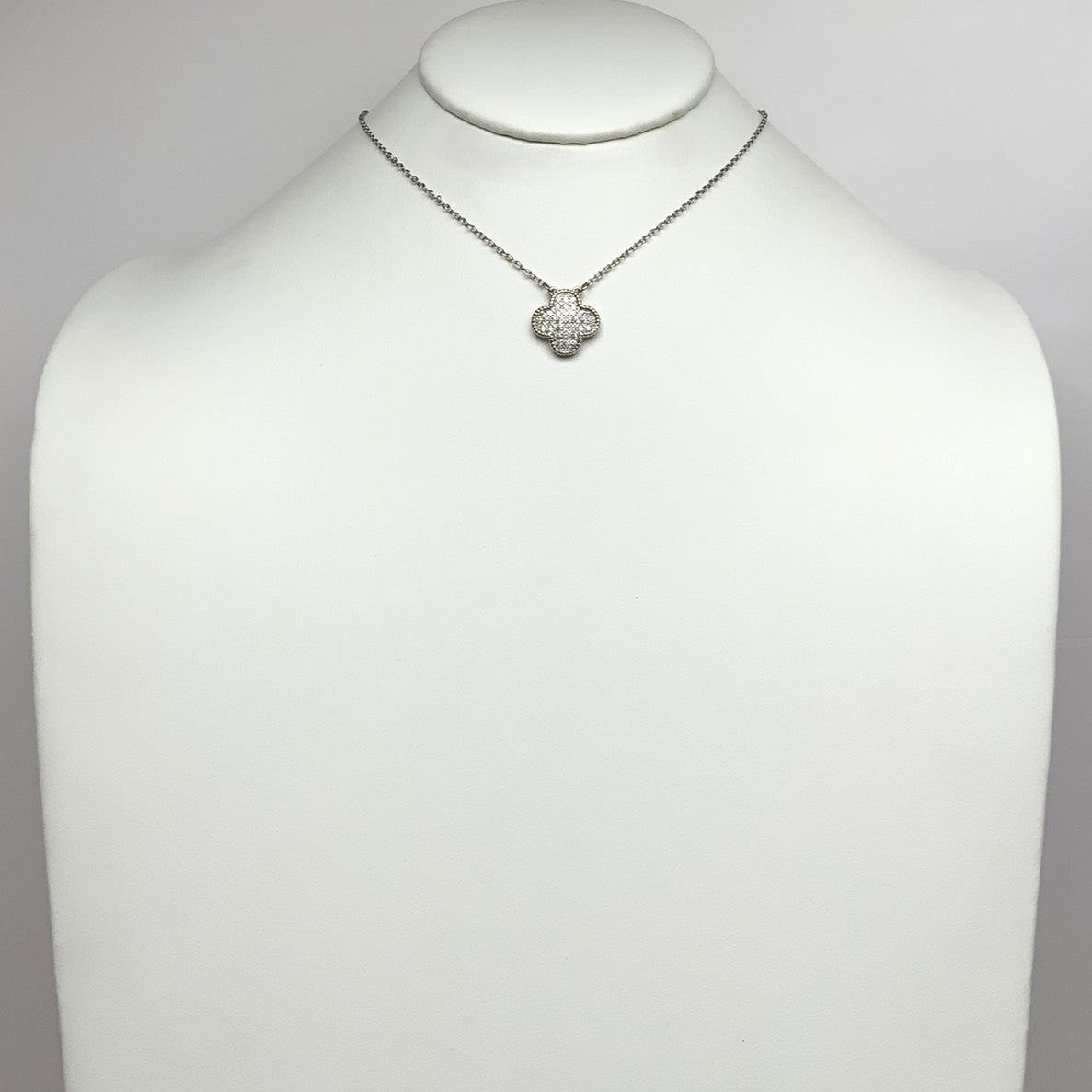 Clover Bling Necklace