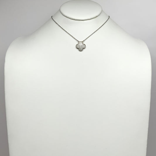 Clover Bling Necklace