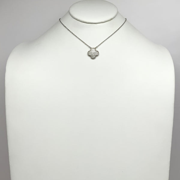 Clover Bling Necklace