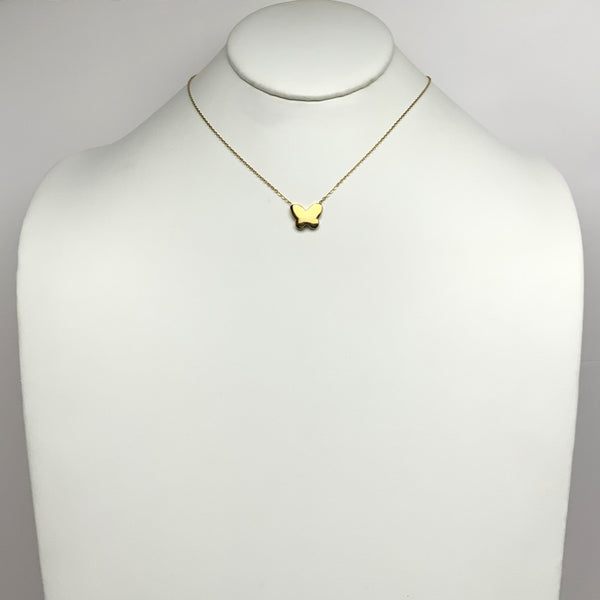 Butterfly Pendant Necklace