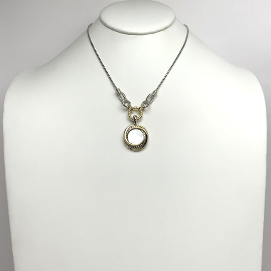 Circle Pendant Necklace