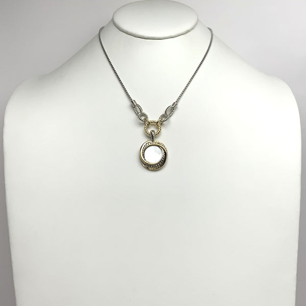 Circle Pendant Necklace