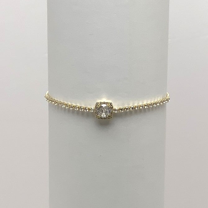 Emerald Bling Tennis Bracelet