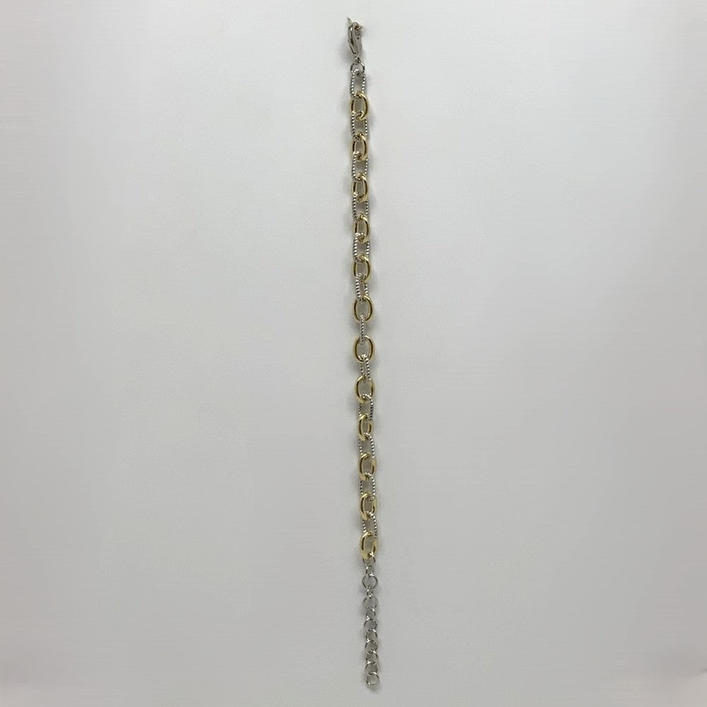 Textured Chain Bracelet