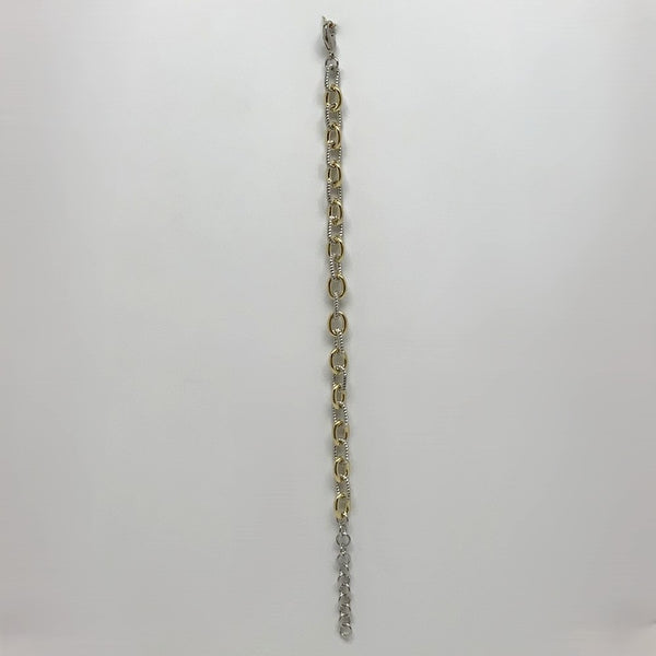 Textured Chain Bracelet