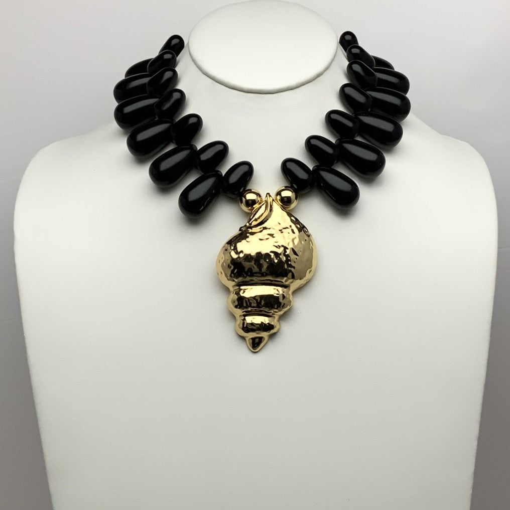 Gold Shell Necklace
