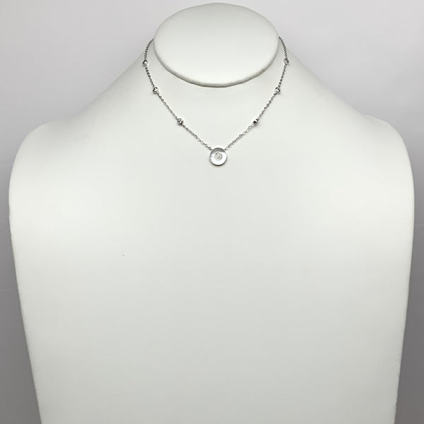 Raindrop Gem Pendant Necklace