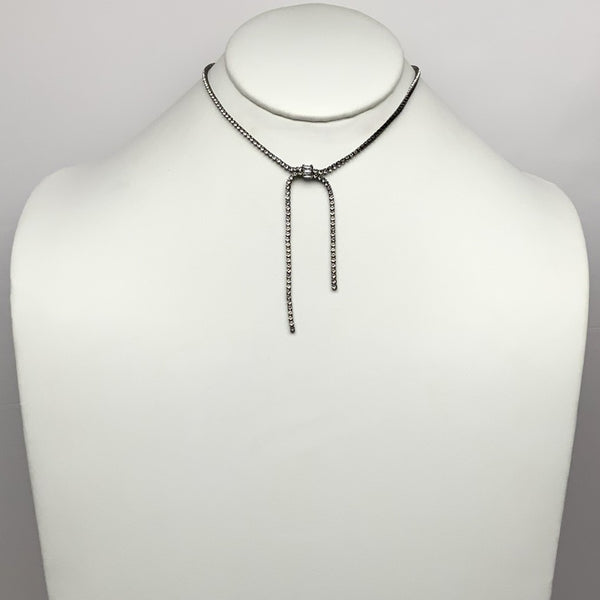Bling Choker w/Knot