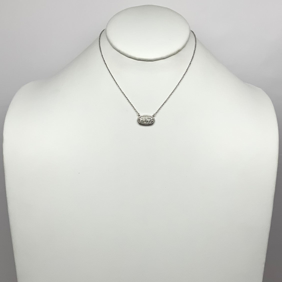 Designer Pendant w/rhinestones Necklace