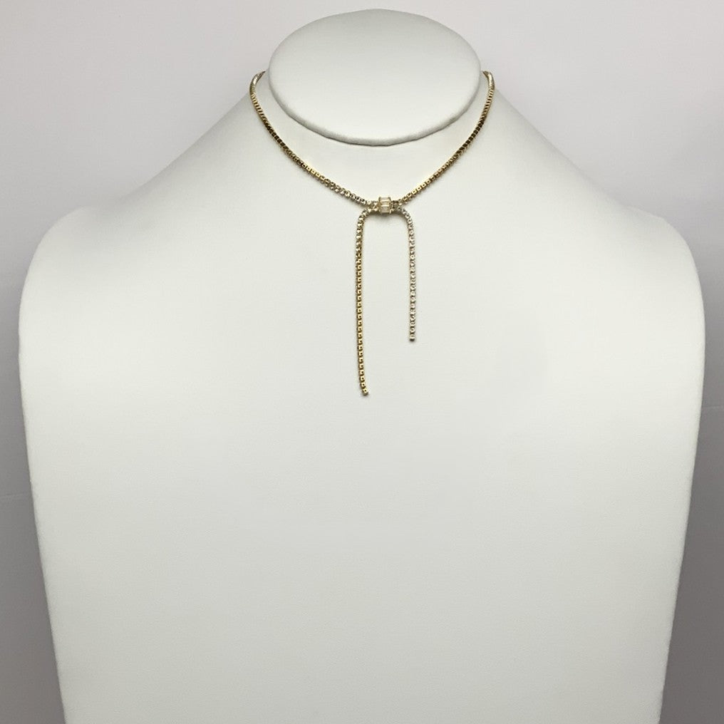 Bling Choker w/Knot