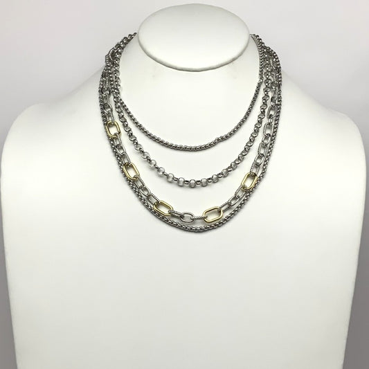 Multi-Layered Chain Necklace