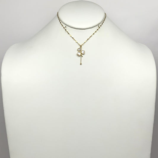 Heart Clover Necklace