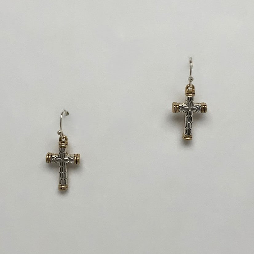 Western Style Cross Earrings