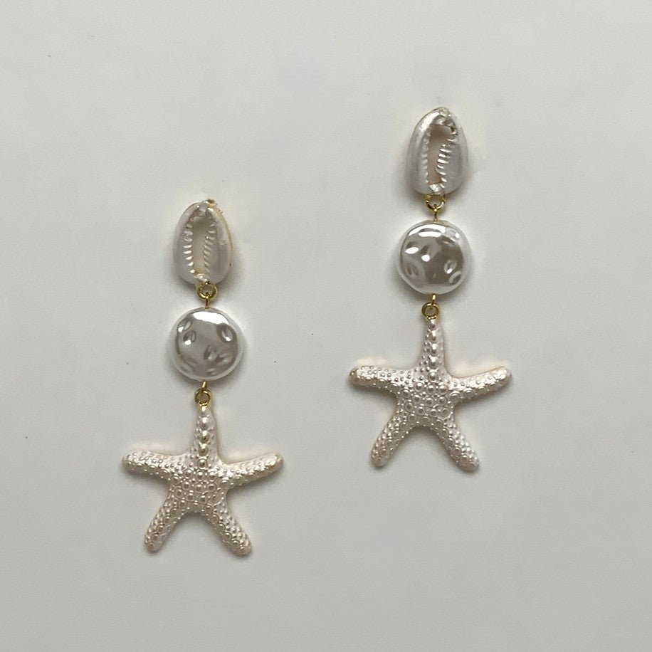 Sealife Starfish Drop Earrings