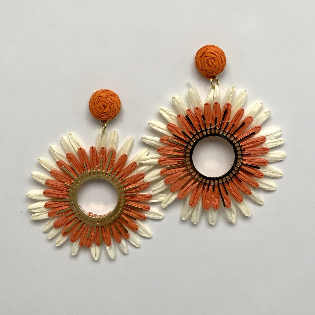 Twine Double Layered Petal Earrings