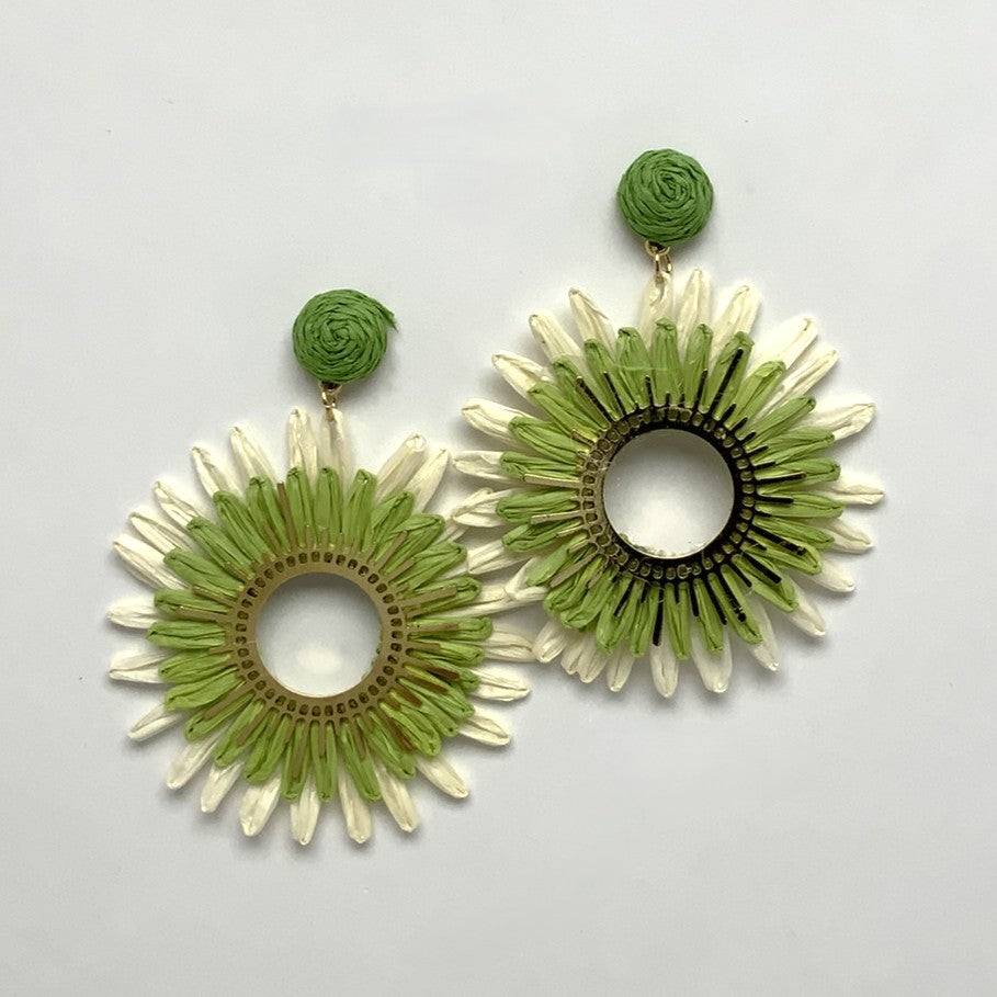 Twine Double Layered Petal Earrings