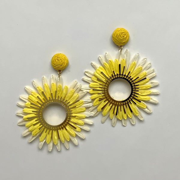 Twine Double Layered Petal Earrings