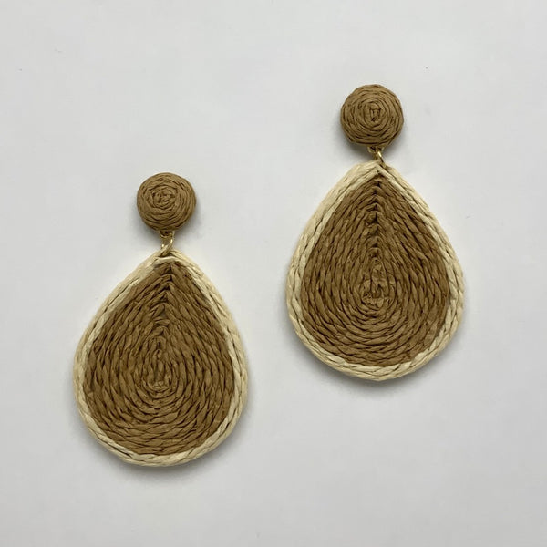 Teardrop Twine Earrings