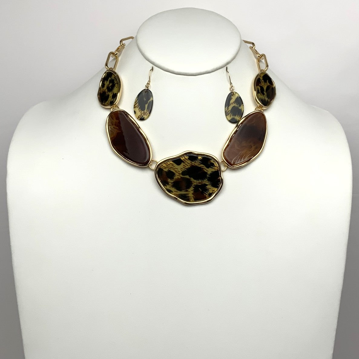 Animal Print Necklace