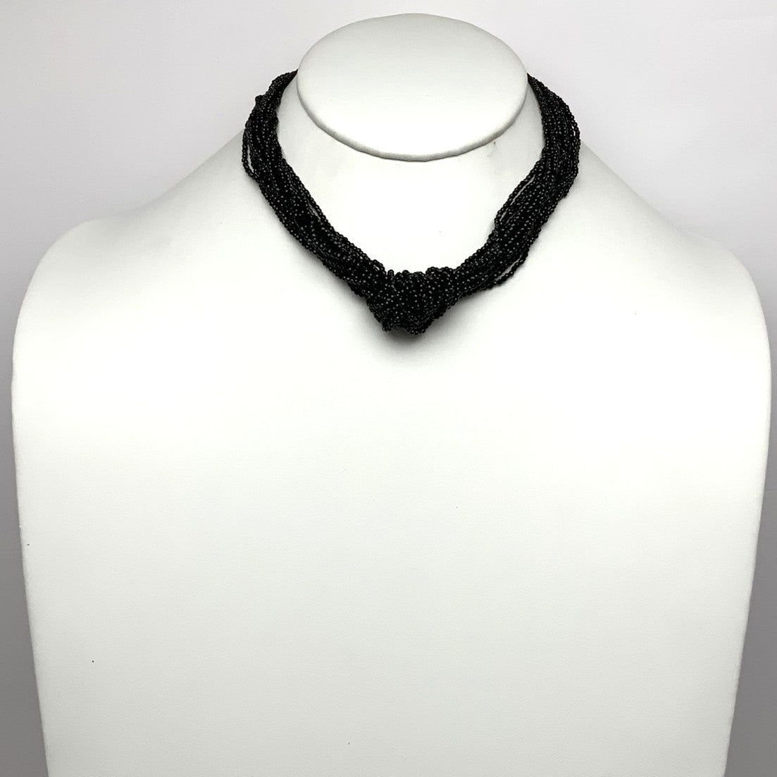 Layered Crystal Knot Necklace