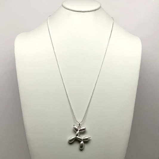 Balloon Animal Metal Snake Chain Necklace