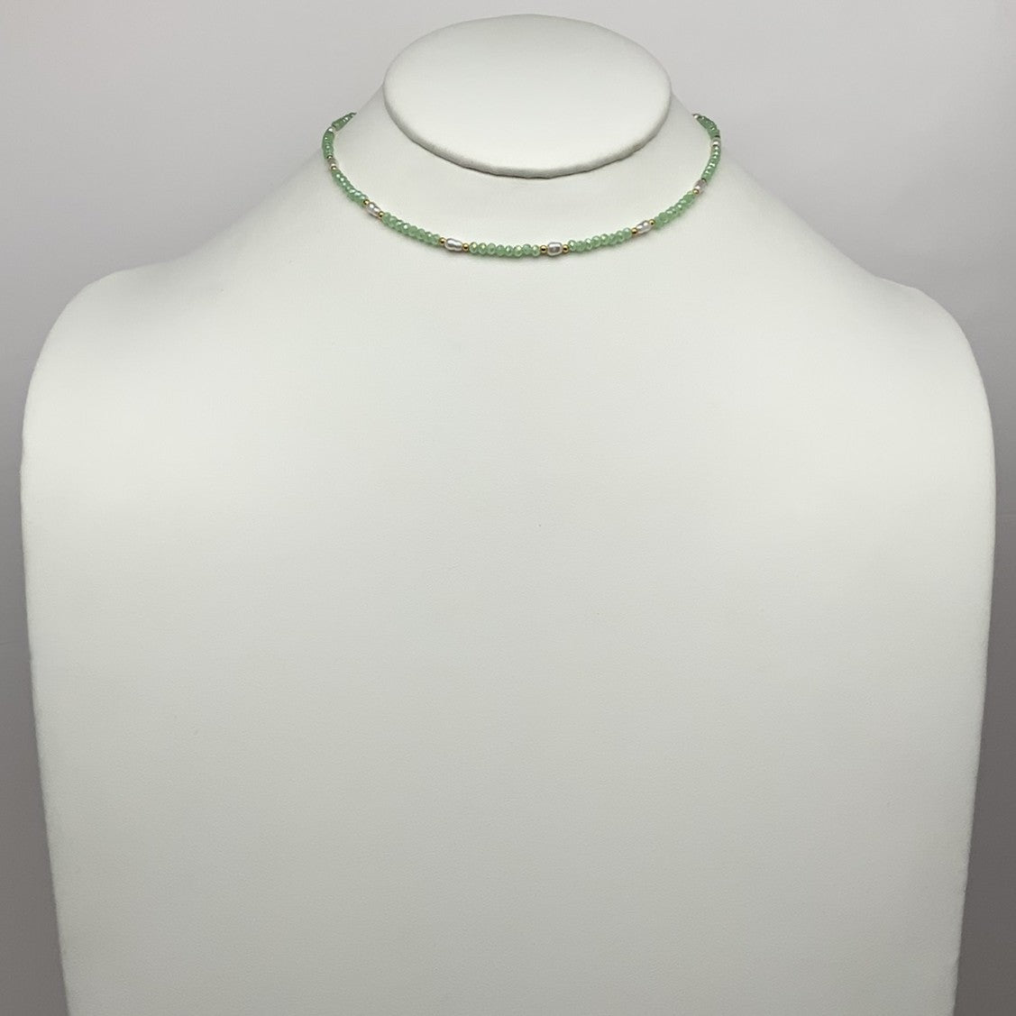 Crystal Pearl Necklace