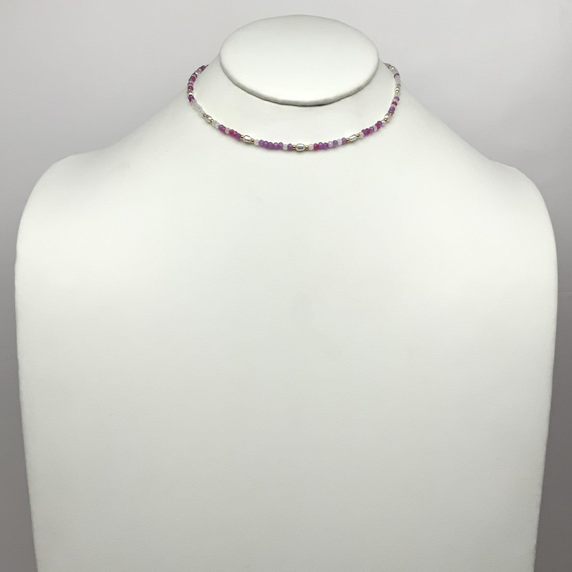 Crystal Pearl Necklace