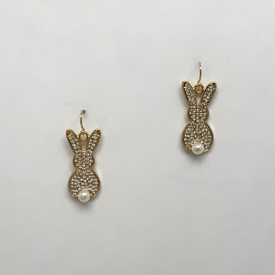 Bling Bunny Earrings