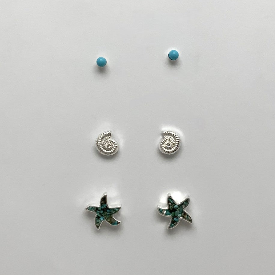Nautical Earrings Set