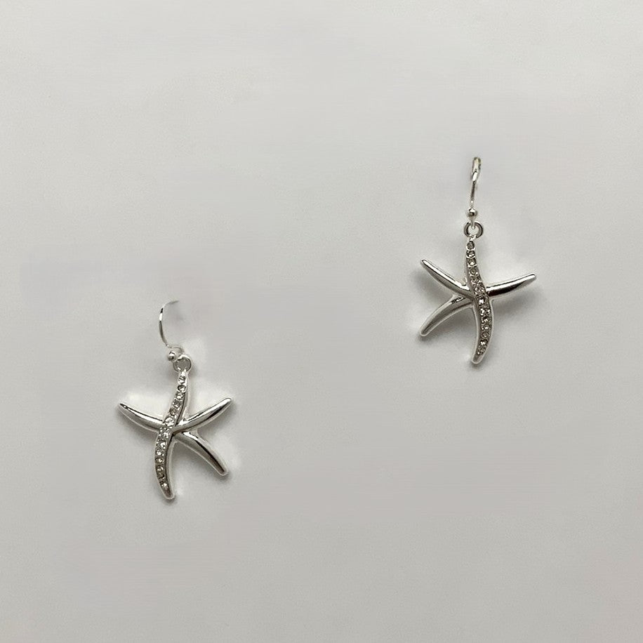 Starfish Bling Earrings