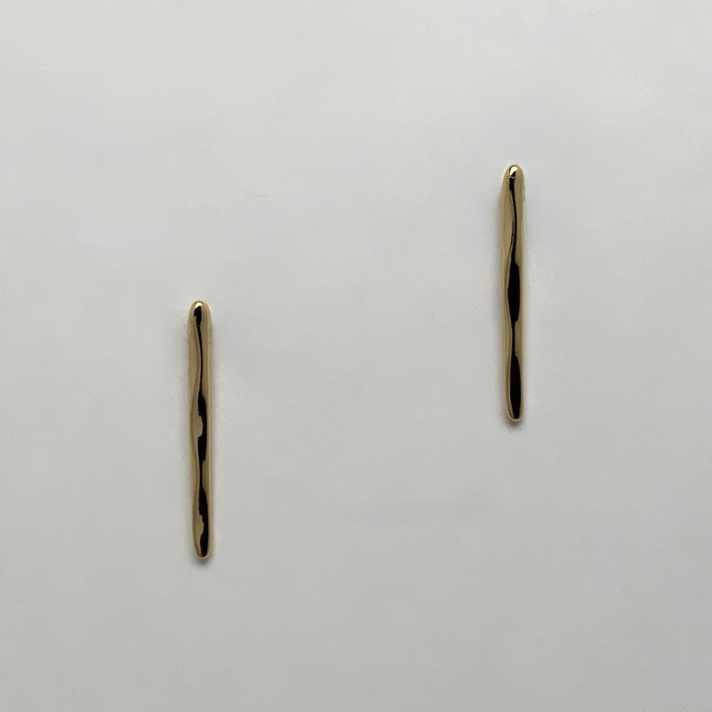 Bar Hammered Earrings