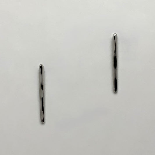 Bar Hammered Earrings