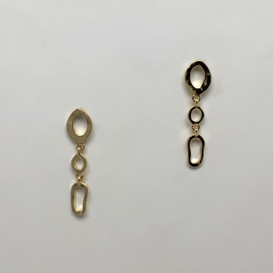 Oval Link Earrings