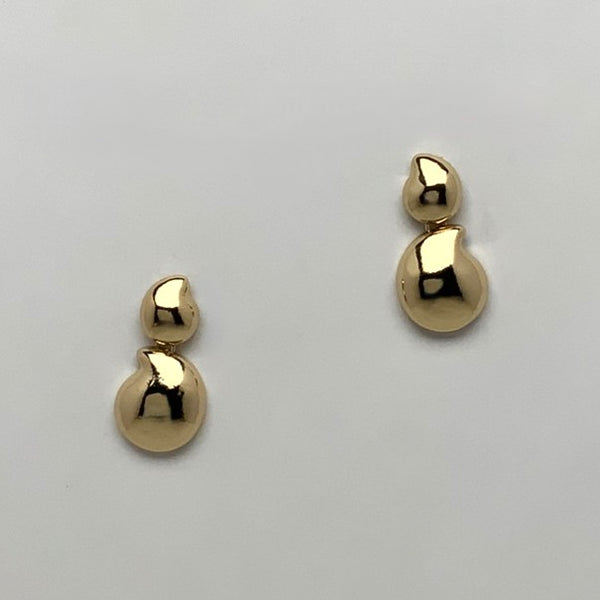 Round Drop Earrings