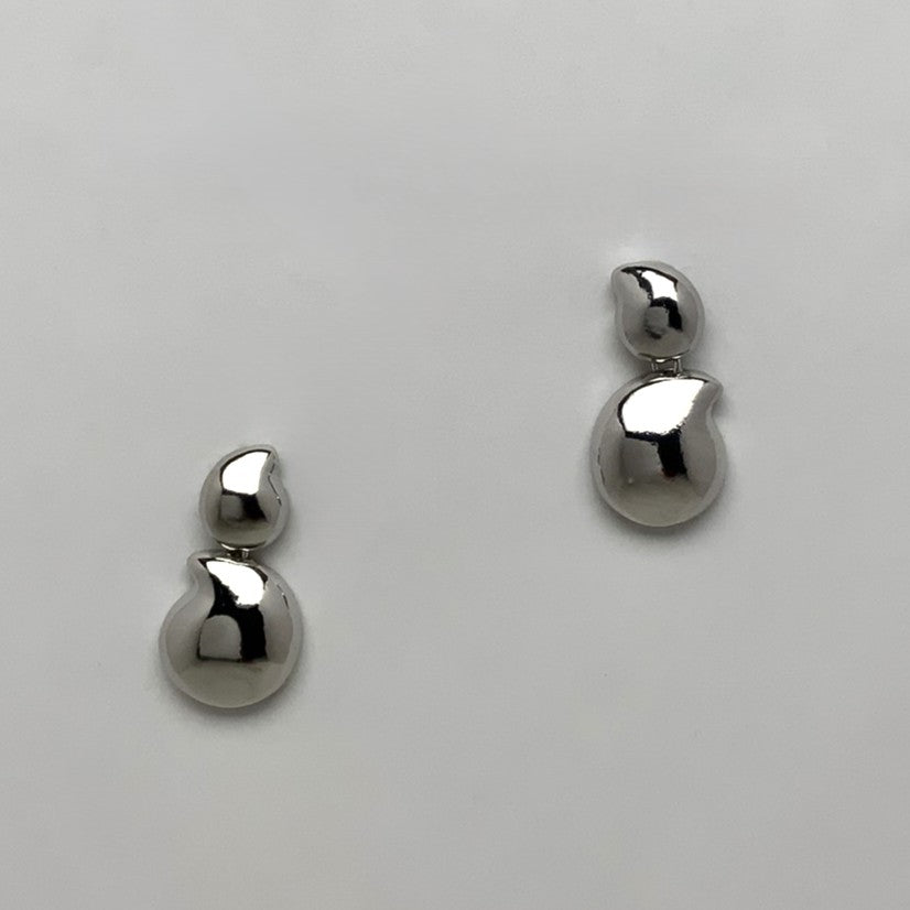 Round Drop Earrings