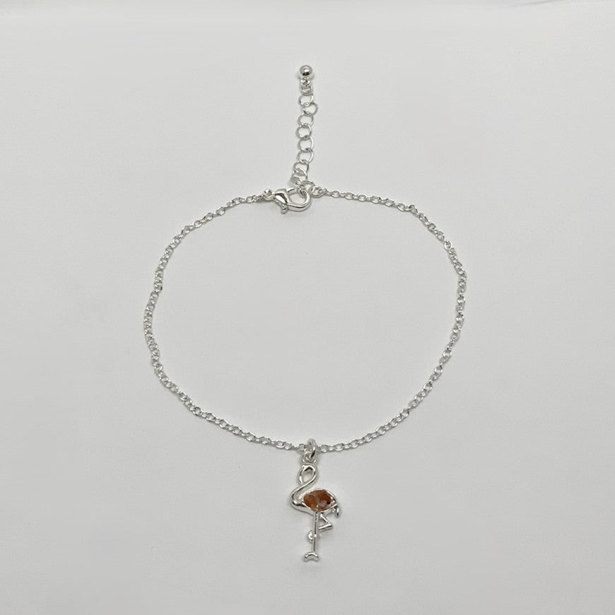 Flamingo Anklet