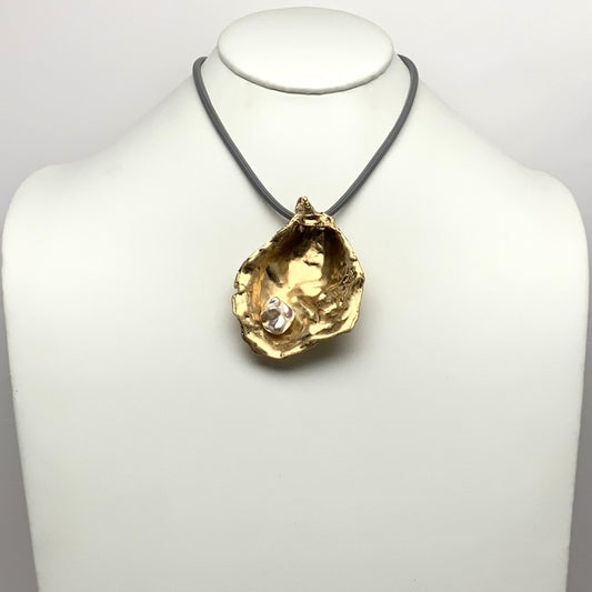 Oyster Pearl Pendant Necklace