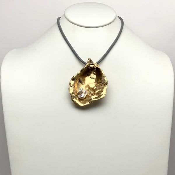 Oyster Pearl Pendant Necklace