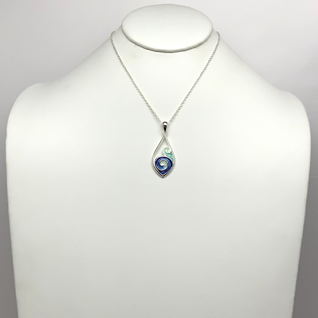 Wave Drop Necklace