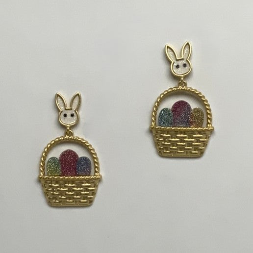 Easter Basket Earrings