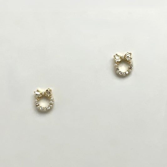 Ornament w/Bow Earrings