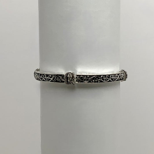 Vintage Silver Ornated Bracelet