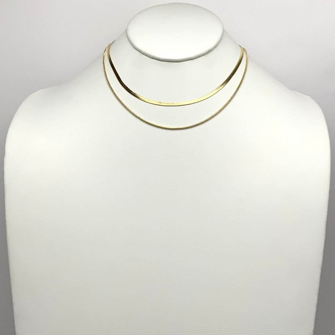 Snake Chain Layered Necklace
