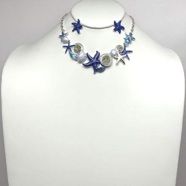 Starfish Seashell Sealife Necklace
