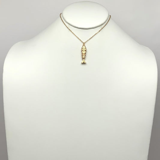 Fish Drop Necklace