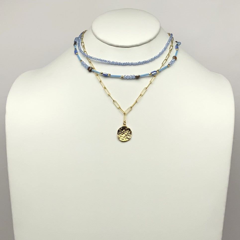Bead Layered Necklace