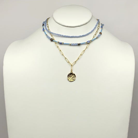 Bead Layered Necklace