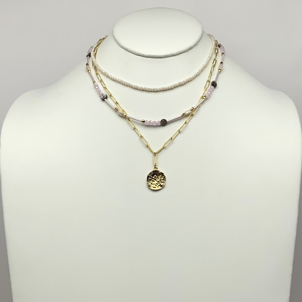Bead Layered Necklace